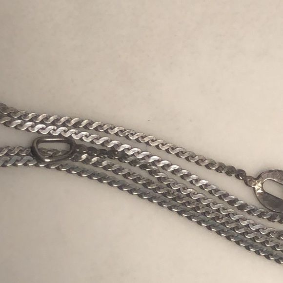 16” Snake weave sterling silver 925 chain - Picture 2 of 3